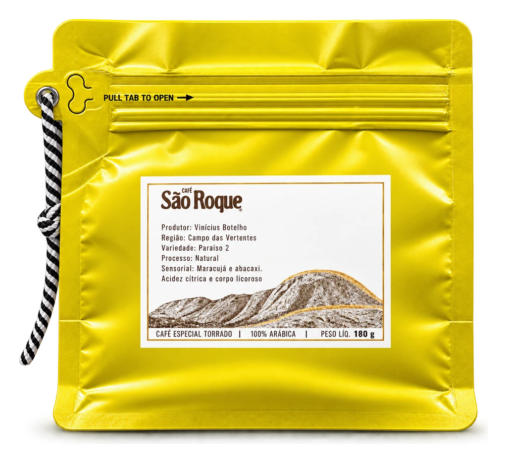 Café São Roque Descobertas Amarela