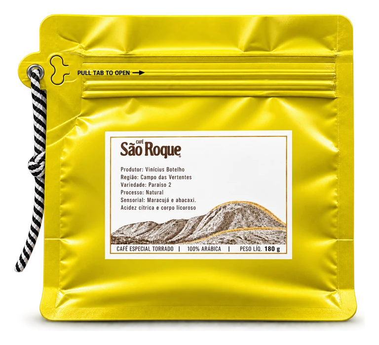 Café São Roque Descobertas Amarela