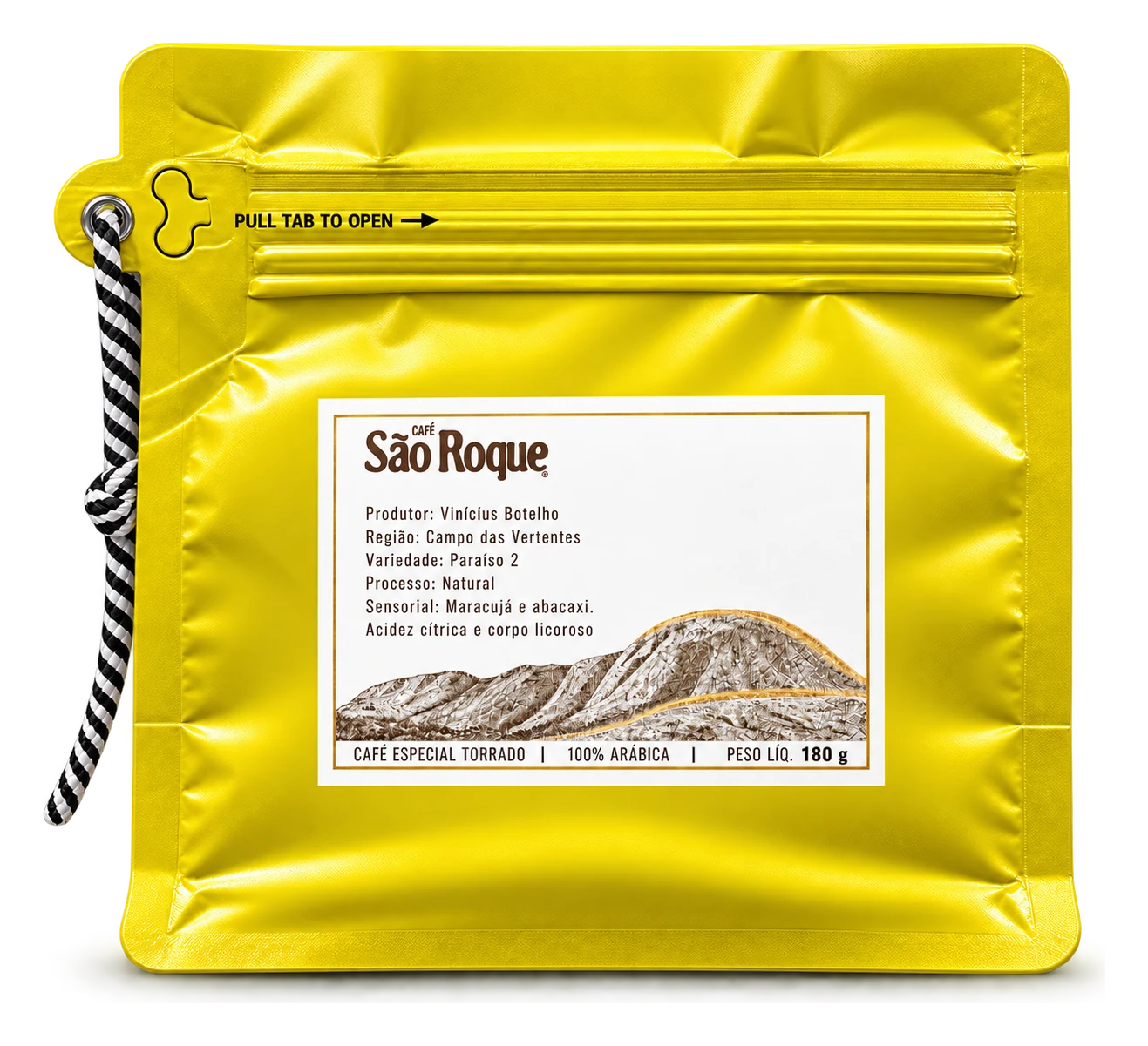 Café São Roque Descobertas Amarela