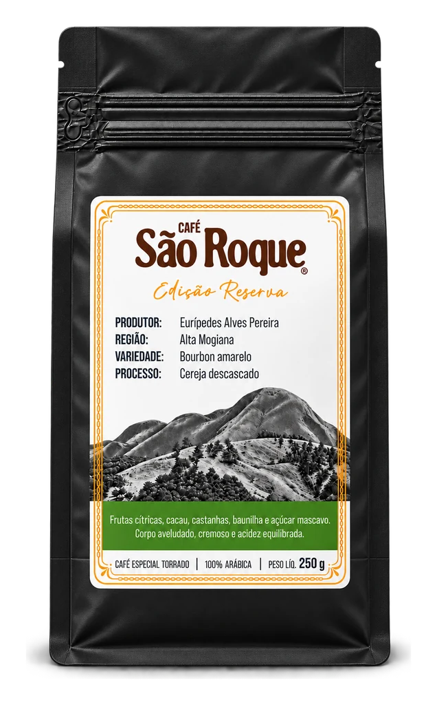 Café São Roque Reserva Faixa Verde Limão