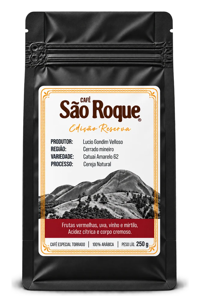 Café São Roque Reserva Faixa Vinho